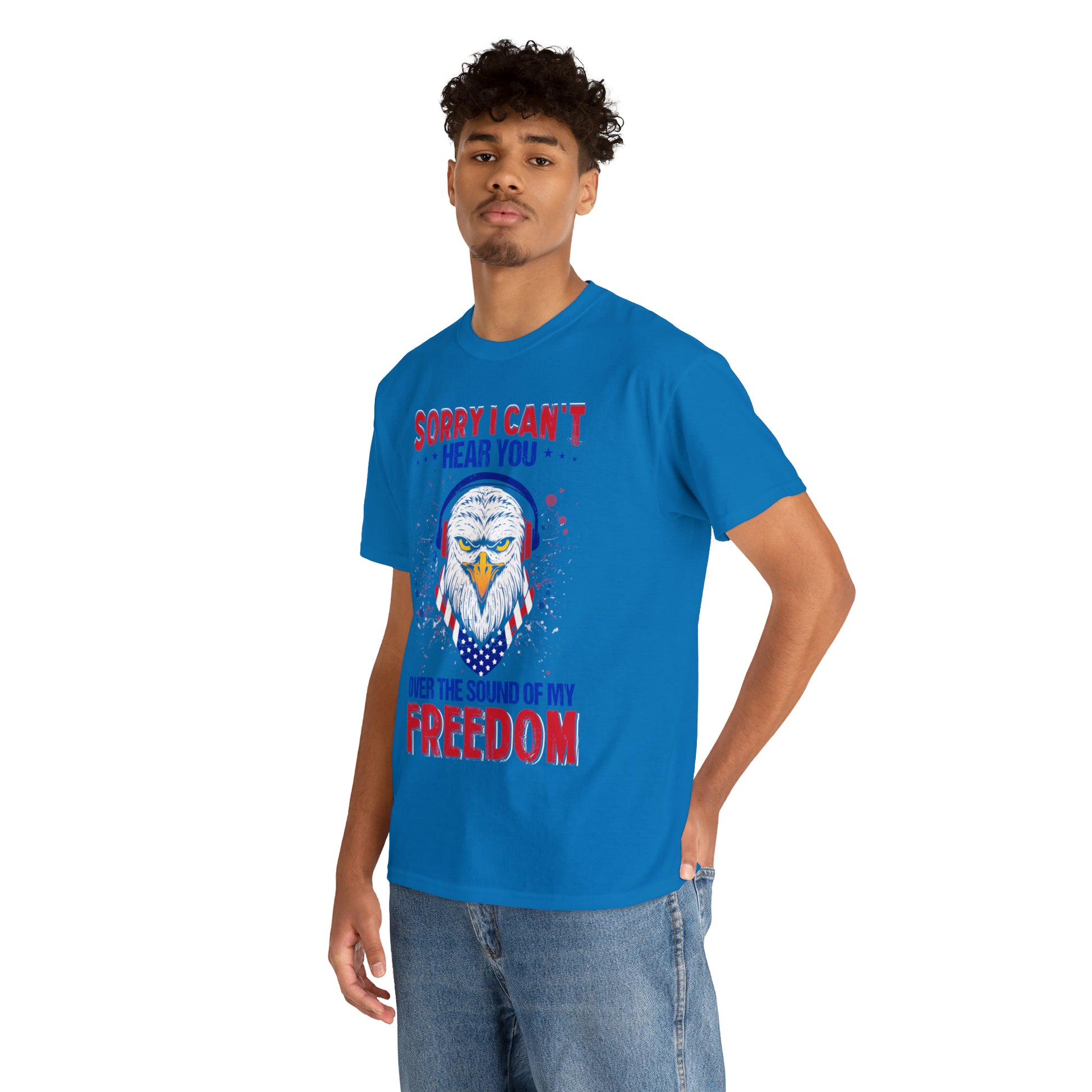 "Can't Hear You Over The Sound Of My Freedom" T-Shirt - Weave Got Gifts - Unique Gifts You Won’t Find Anywhere Else!