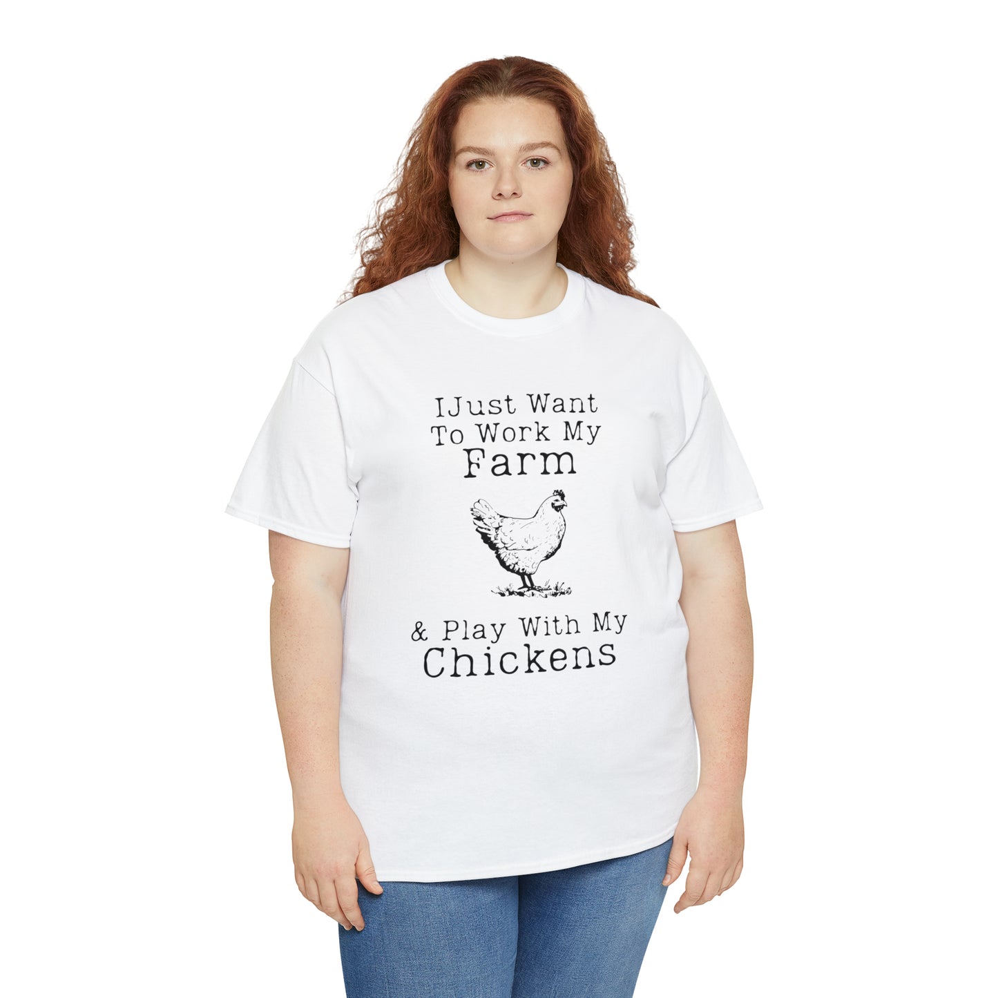 "Farm & Chickens" T-Shirt - Weave Got Gifts - Unique Gifts You Won’t Find Anywhere Else!