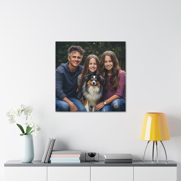 "Family Photo" Custom Wall Art - Weave Got Gifts - Unique Gifts You Won’t Find Anywhere Else!