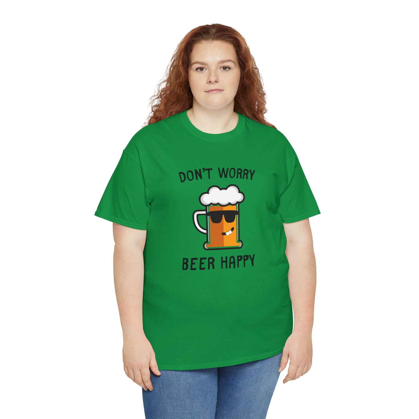 "Don't Worry, Beer Happy" T-Shirt - Weave Got Gifts - Unique Gifts You Won’t Find Anywhere Else!