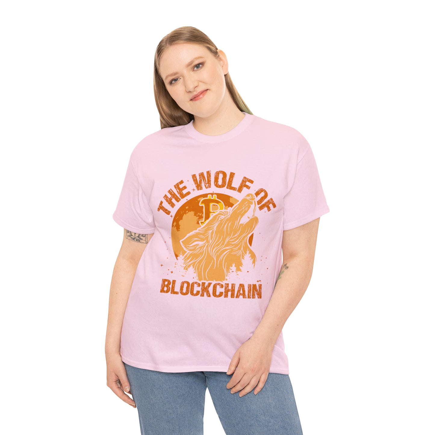 "The Wolf Of Blockchain" T-Shirt - Weave Got Gifts - Unique Gifts You Won’t Find Anywhere Else!