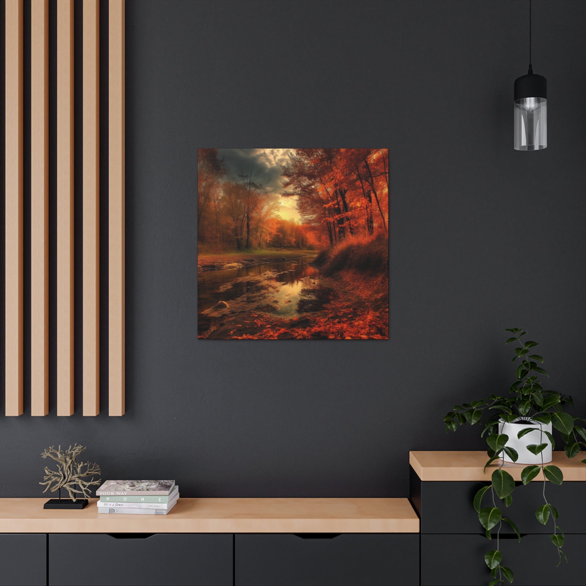 "Sunset Forest" Canvas Wall Art - Weave Got Gifts - Unique Gifts You Won’t Find Anywhere Else!