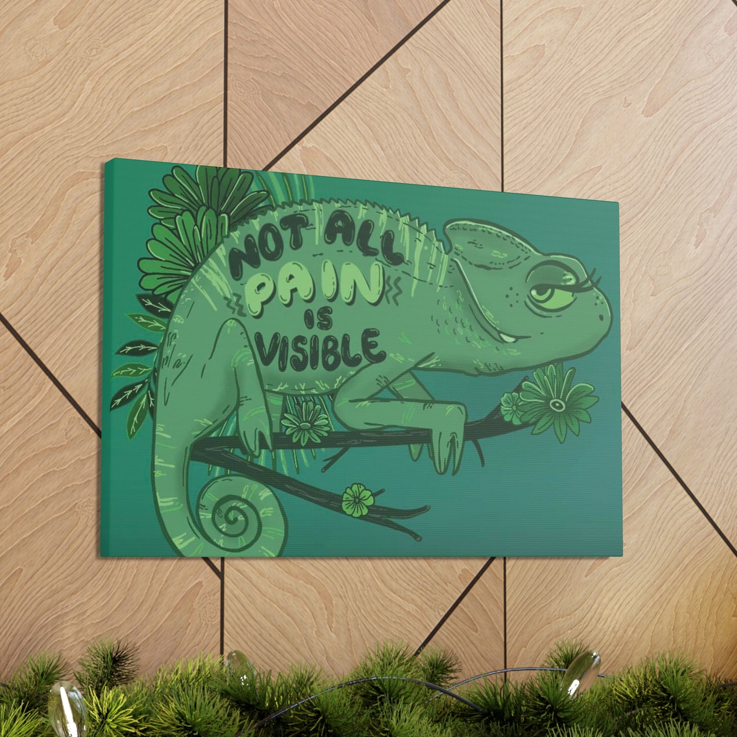 "Not All Pain Is Visible" Wall Art - Weave Got Gifts - Unique Gifts You Won’t Find Anywhere Else!