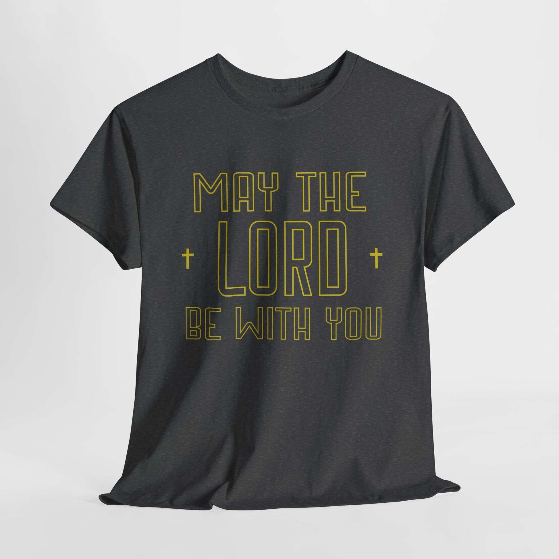 Faith-inspired May the Lord Be With You t-shirt
