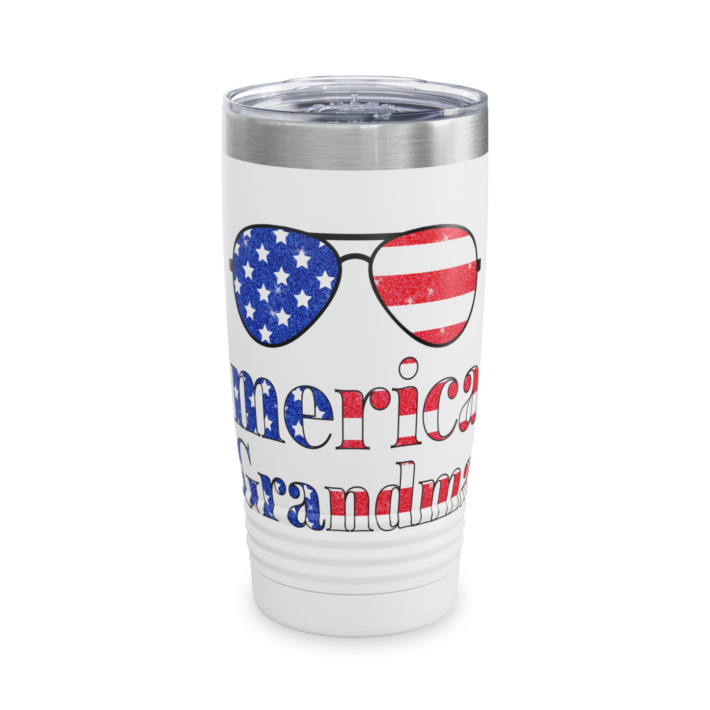 "American Grandma" Ring neck Tumbler - Weave Got Gifts - Unique Gifts You Won’t Find Anywhere Else!