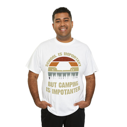 "Camping Is Importanter" T-Shirt - Weave Got Gifts - Unique Gifts You Won’t Find Anywhere Else!