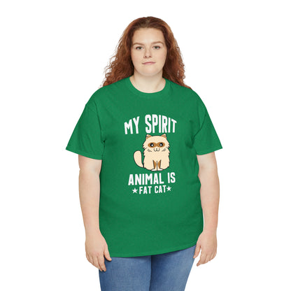 "Fat Cat Spirit Animal" T-Shirt - Weave Got Gifts - Unique Gifts You Won’t Find Anywhere Else!