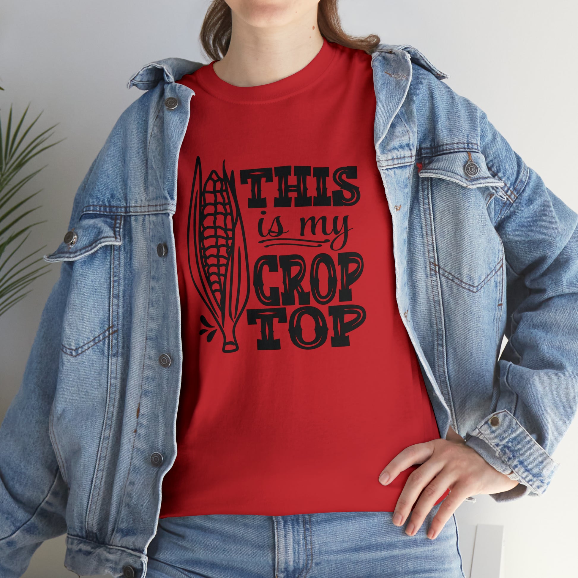 "This Is My Crop Top" T-Shirt - Weave Got Gifts - Unique Gifts You Won’t Find Anywhere Else!