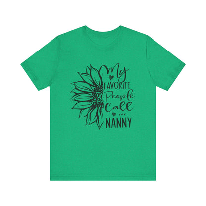 "Comfortable Cotton Nanny T-Shirt in Various Colors"