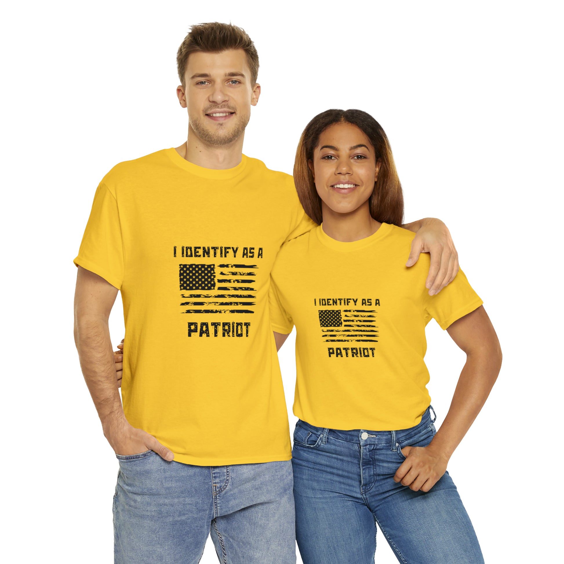 'I Identify As A Patriot" T-Shirt - Weave Got Gifts - Unique Gifts You Won’t Find Anywhere Else!