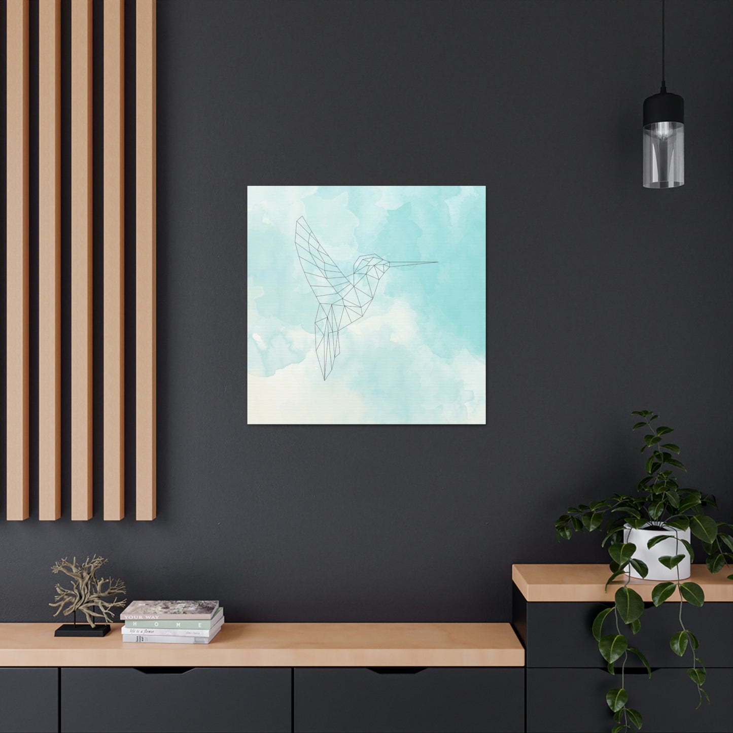 "Watercolor Hummingbird" Wall Art - Weave Got Gifts - Unique Gifts You Won’t Find Anywhere Else!