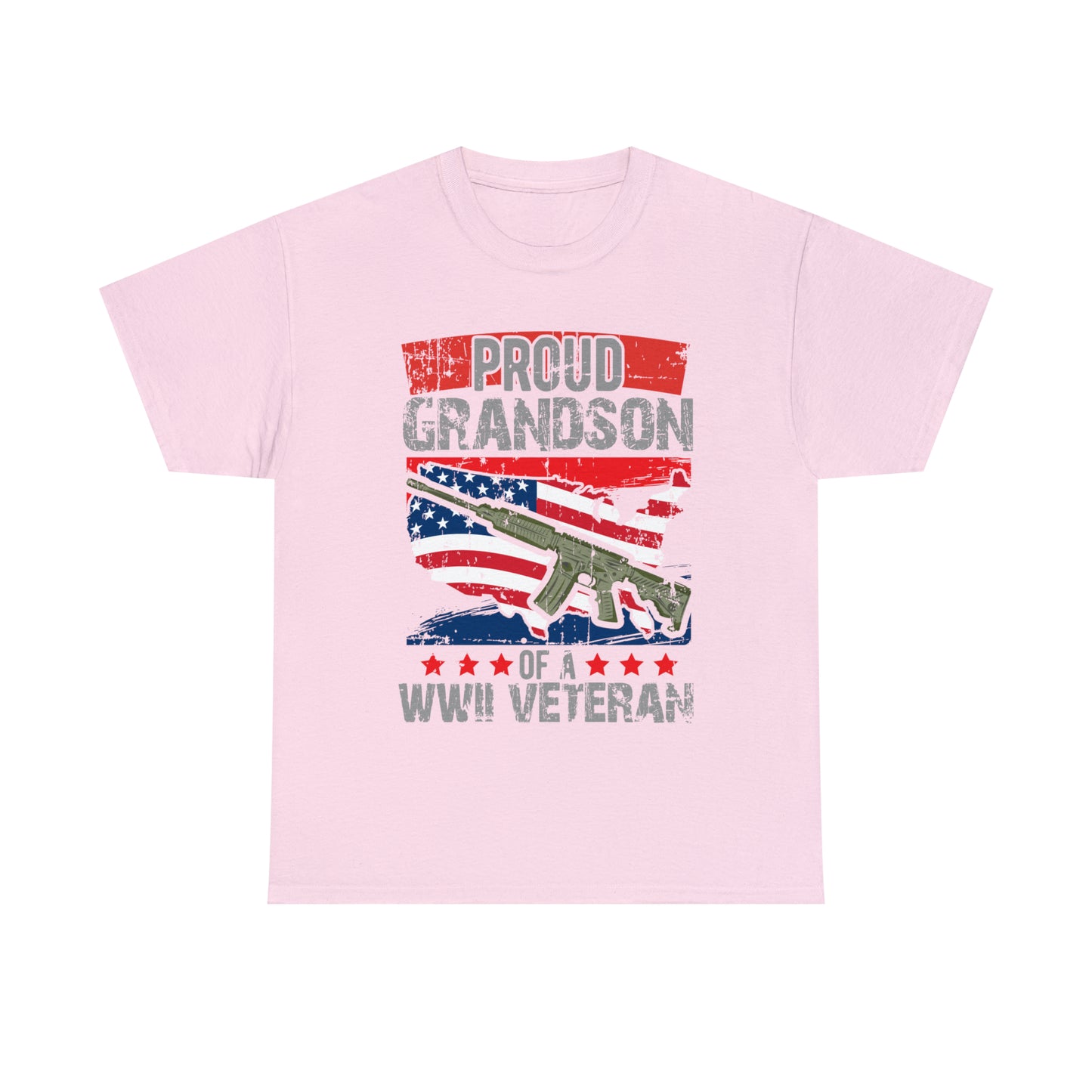 "Grandson Of WW2 Veteran" T-Shirt - Weave Got Gifts - Unique Gifts You Won’t Find Anywhere Else!