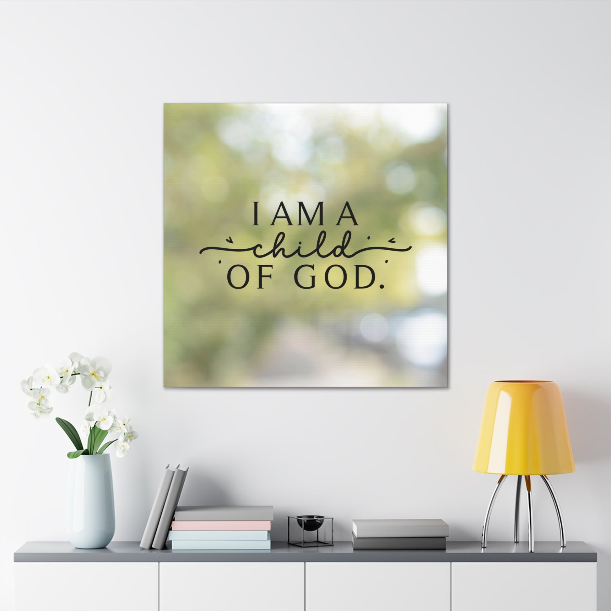 Child of God wall art for nursery
