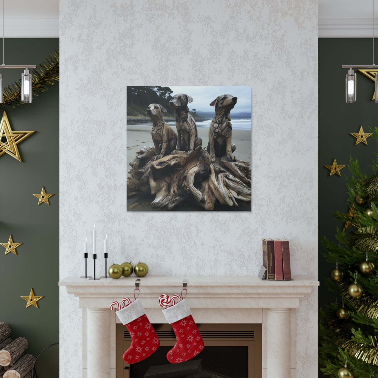 "Driftwood Dogs" Wall Art - Weave Got Gifts - Unique Gifts You Won’t Find Anywhere Else!