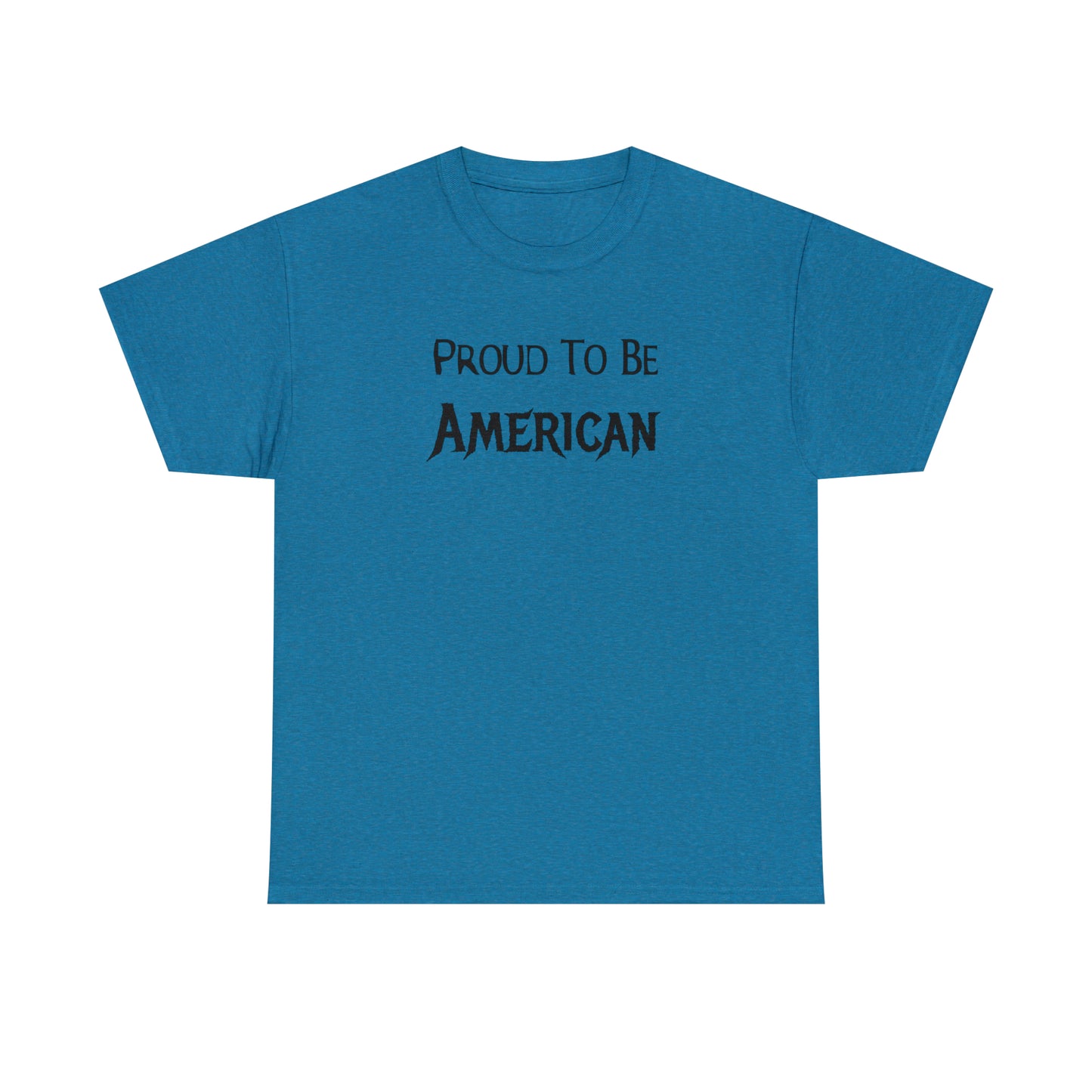 Classic fit American t-shirt showcasing national pride
