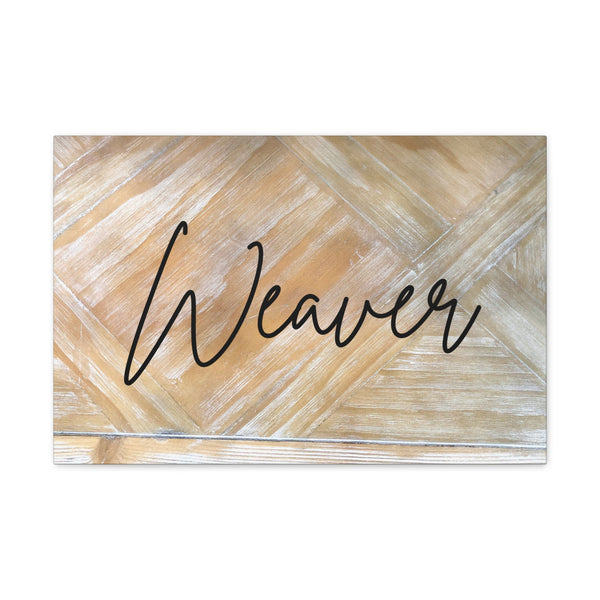 "Handwritten Last Name" Custom Wall Art - Weave Got Gifts - Unique Gifts You Won’t Find Anywhere Else!