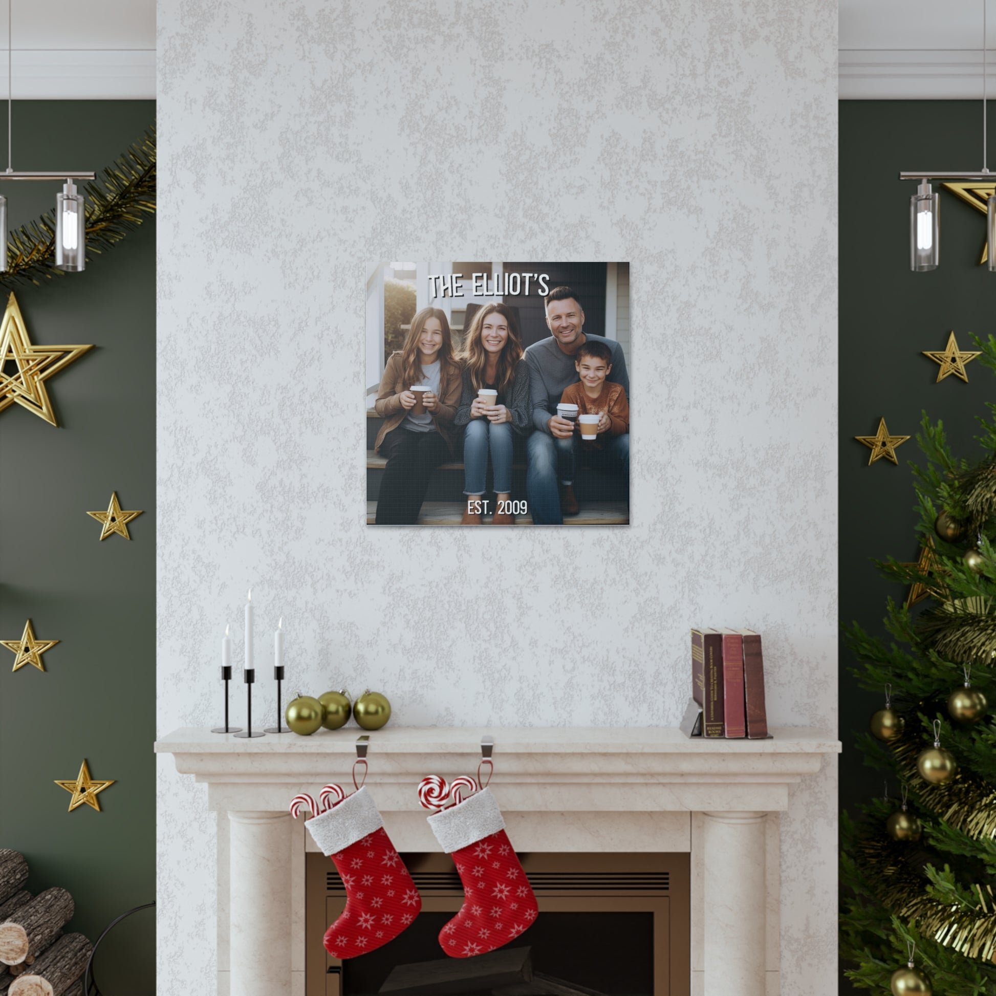 "Personalized Family Photo" Home Wall Décor - Weave Got Gifts - Unique Gifts You Won’t Find Anywhere Else!