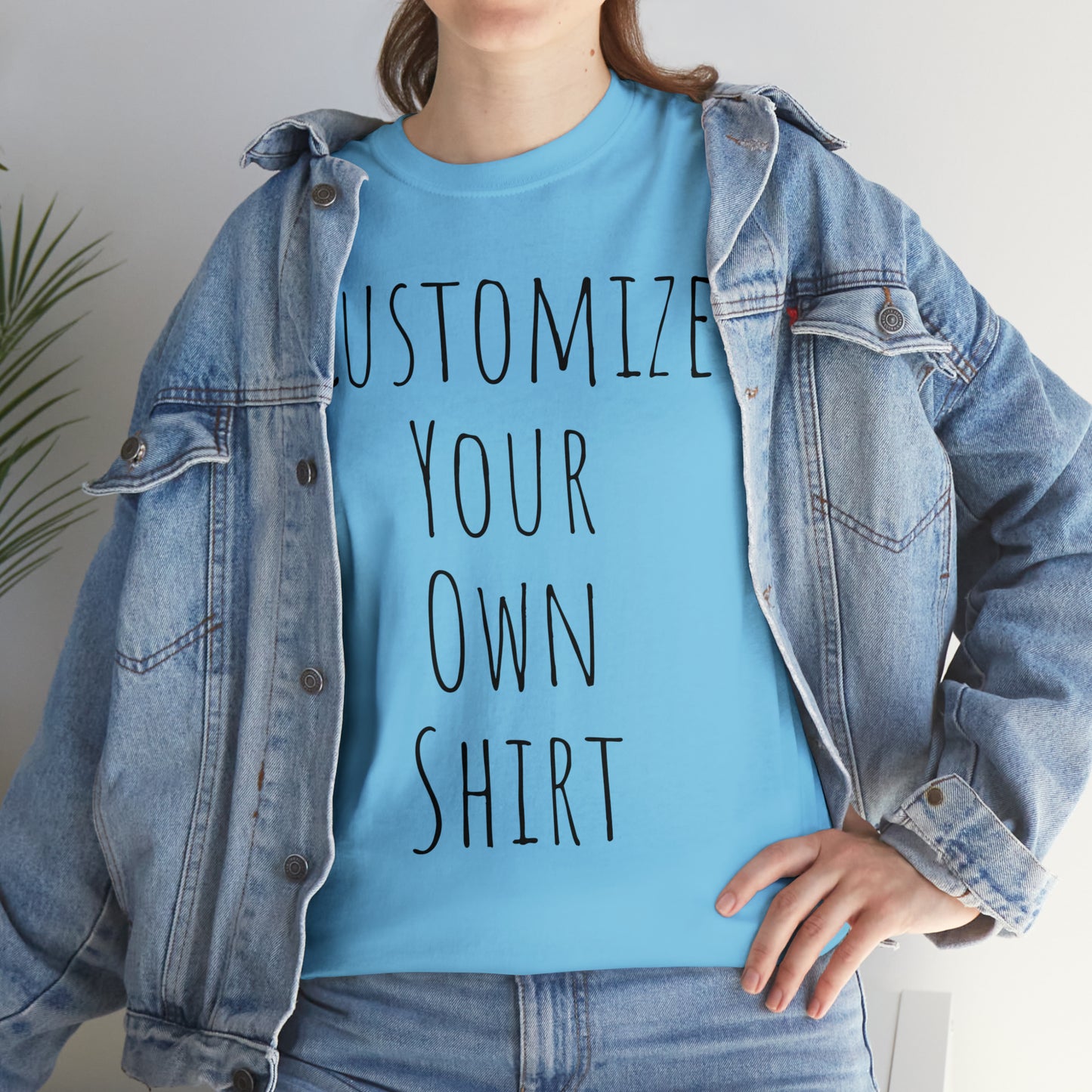 Create Your Own Shirt (Black Font) - Weave Got Gifts - Unique Gifts You Won’t Find Anywhere Else!