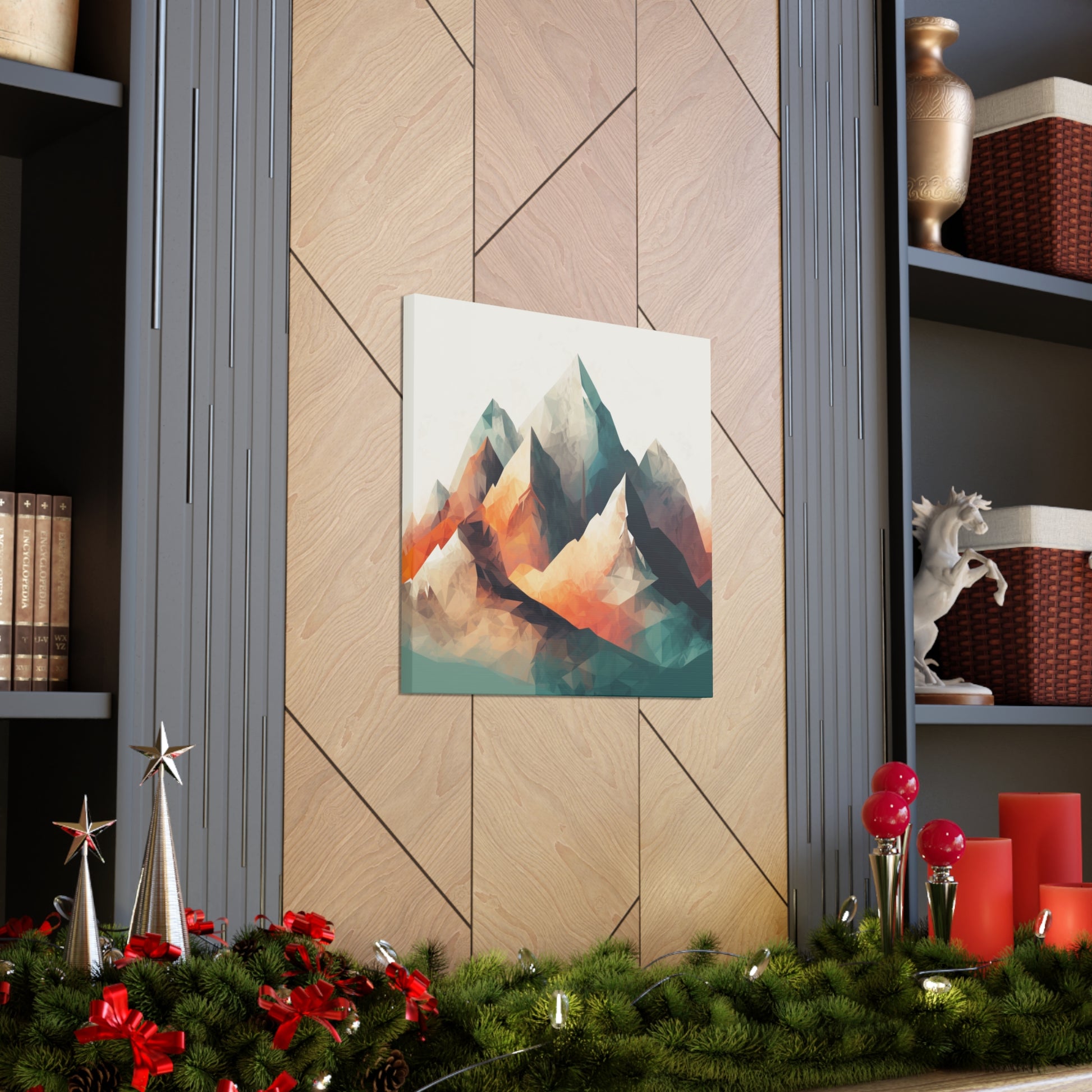 "Modern Boho Mountains" Wall Art - Weave Got Gifts - Unique Gifts You Won’t Find Anywhere Else!