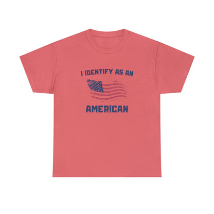 Bold patriotic shirt with American flag design
