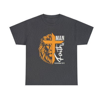 "Man Of Faith" T-Shirt - Weave Got Gifts - Unique Gifts You Won’t Find Anywhere Else!