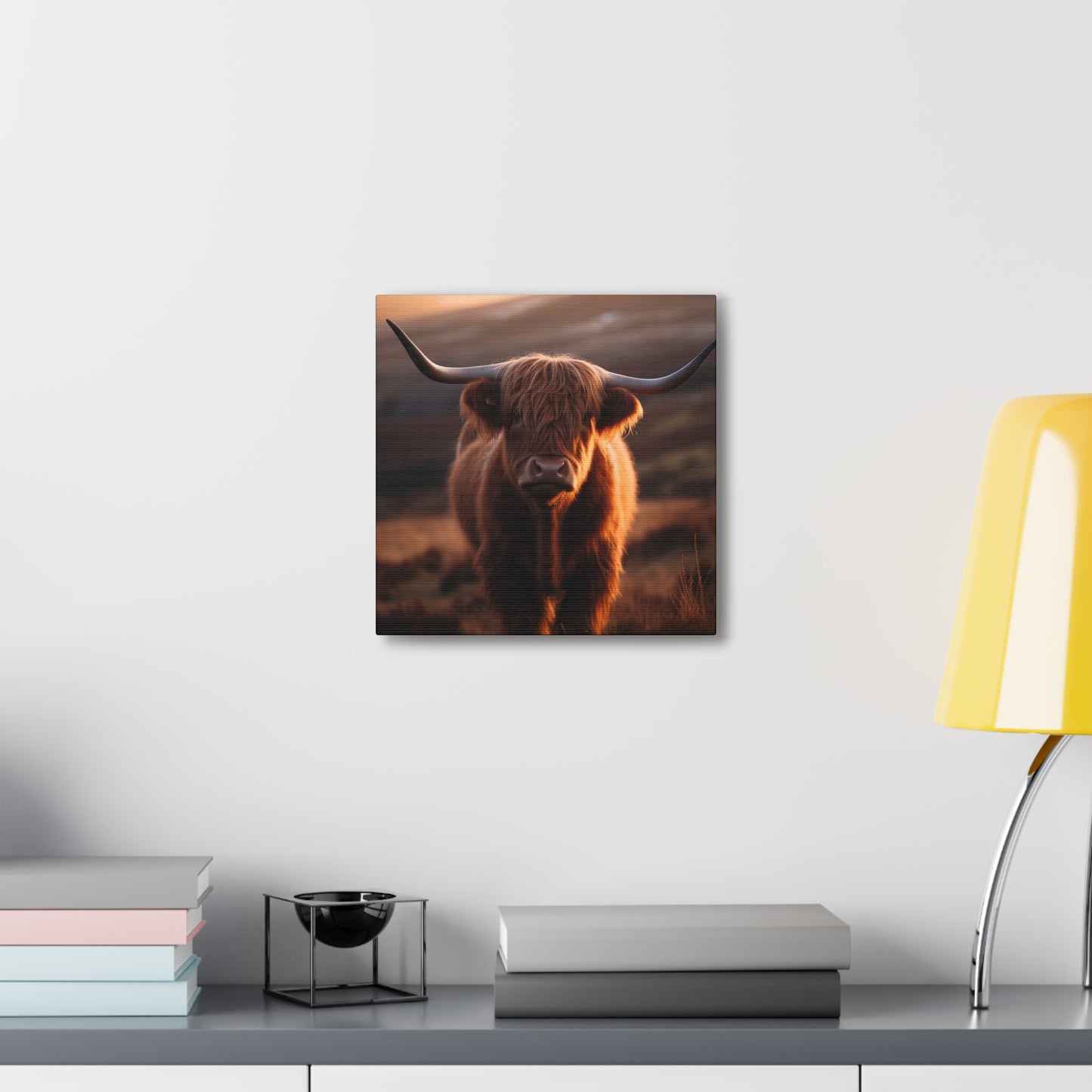 "Highland Cow Photo" Wall Art - Weave Got Gifts - Unique Gifts You Won’t Find Anywhere Else!