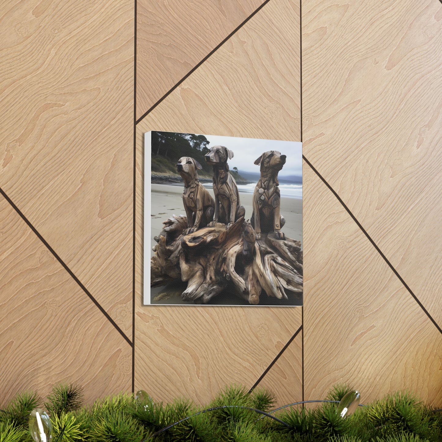 "Driftwood Dogs" Wall Art - Weave Got Gifts - Unique Gifts You Won’t Find Anywhere Else!