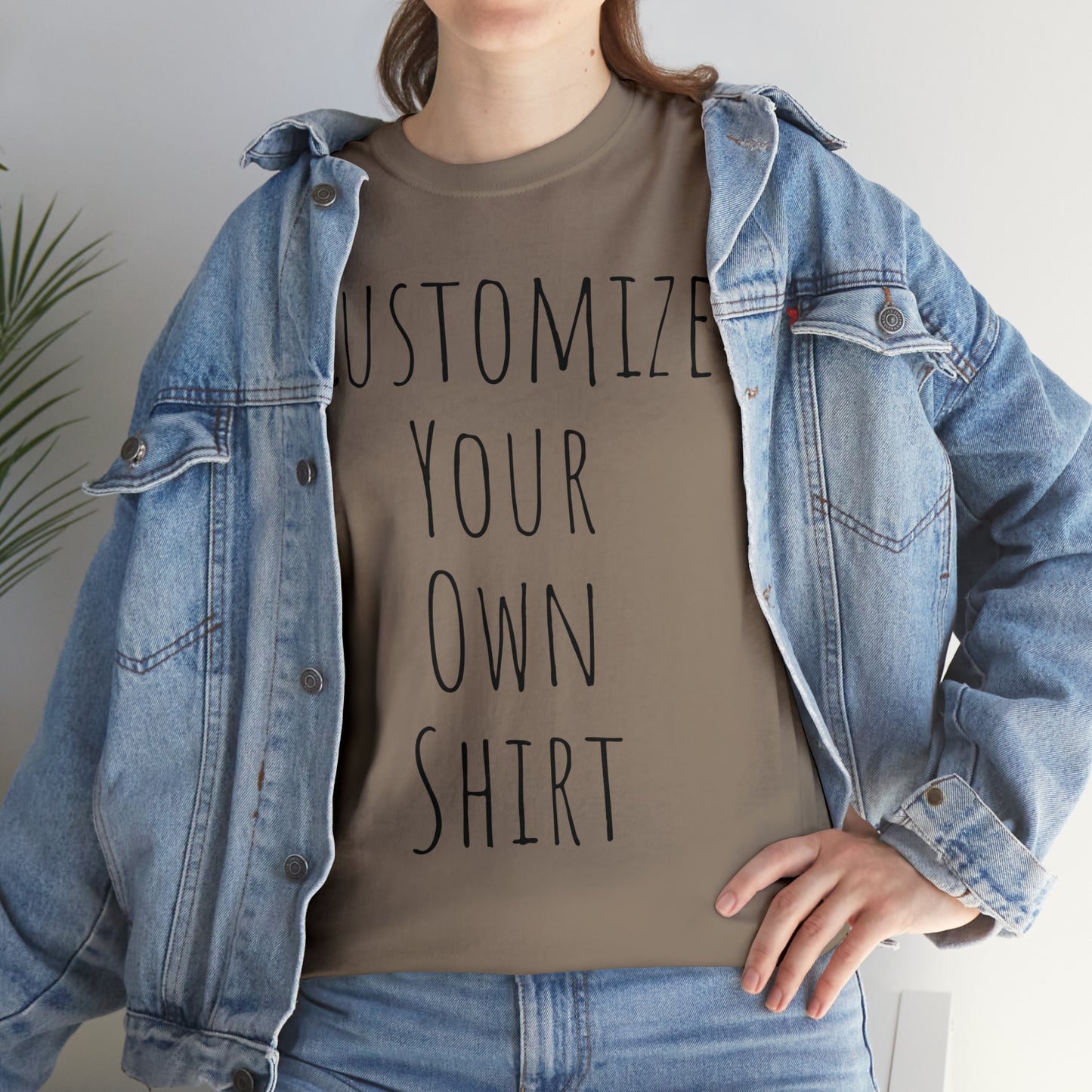 Create Your Own Shirt (Black Font) - Weave Got Gifts - Unique Gifts You Won’t Find Anywhere Else!