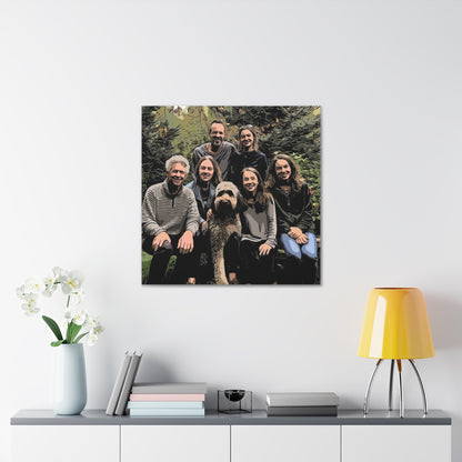 "Family Portrait" Custom Wall Art - Weave Got Gifts - Unique Gifts You Won’t Find Anywhere Else!