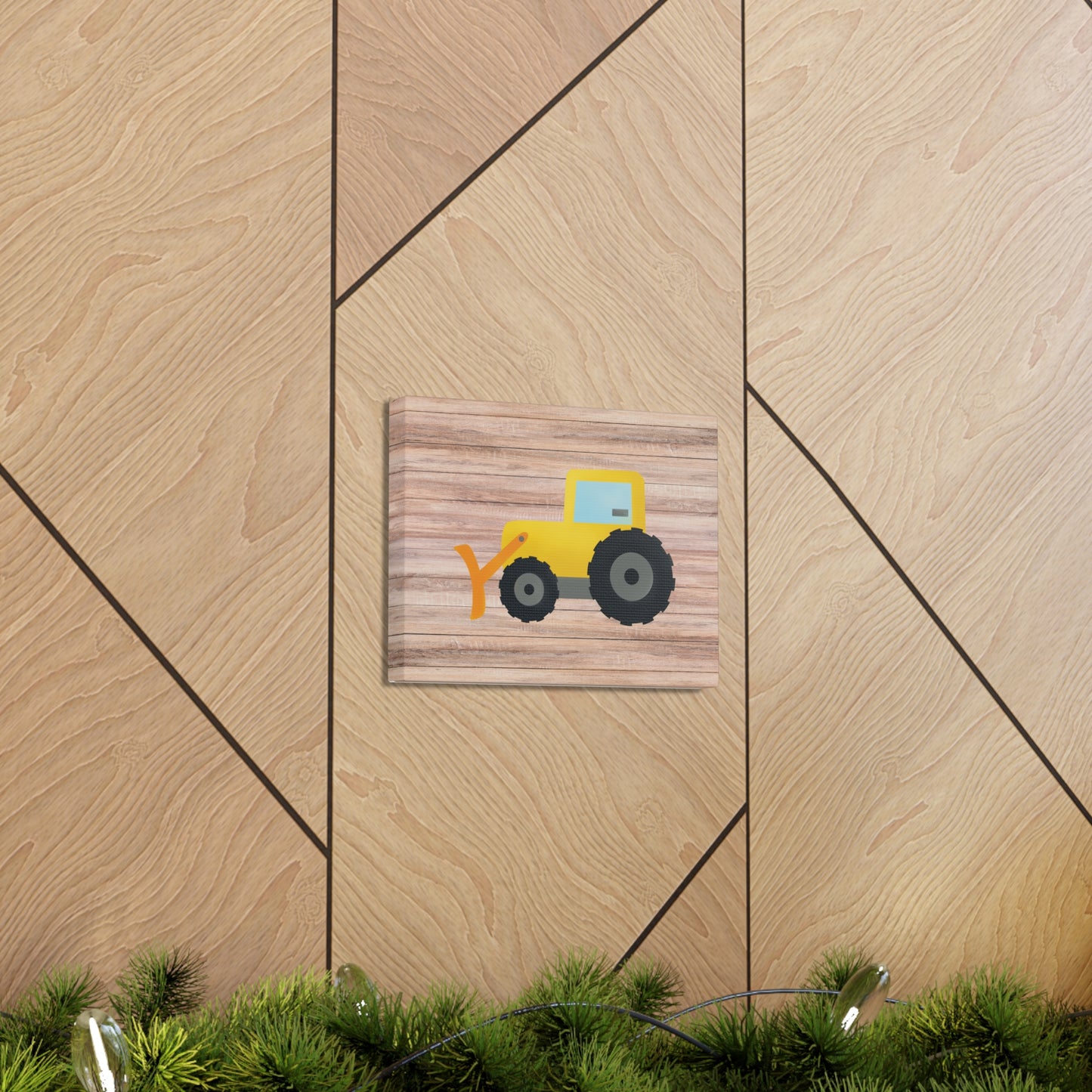 "Kids Bulldozer" Wall Art - Weave Got Gifts - Unique Gifts You Won’t Find Anywhere Else!