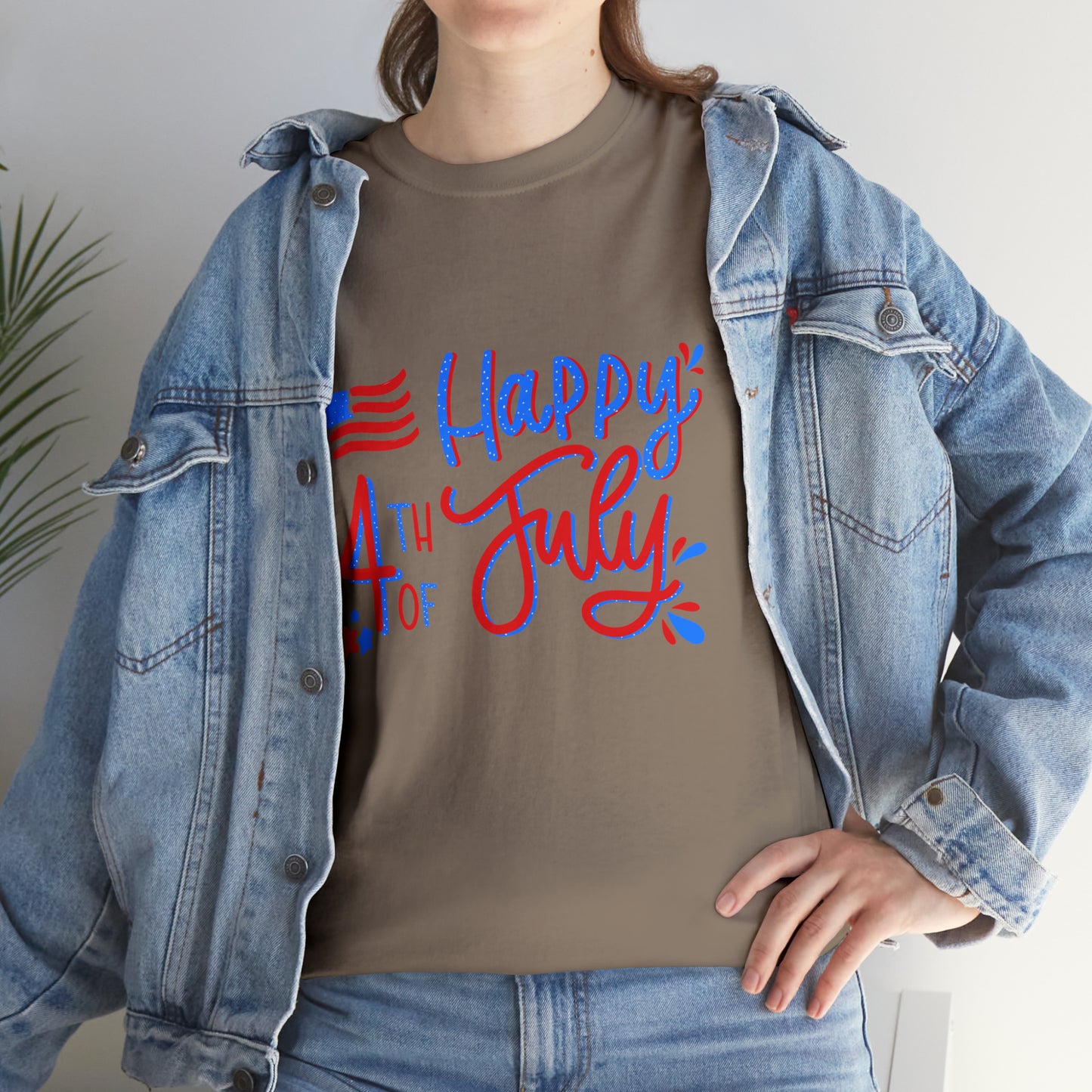 "Happy 4th Of July" T-Shirt - Weave Got Gifts - Unique Gifts You Won’t Find Anywhere Else!