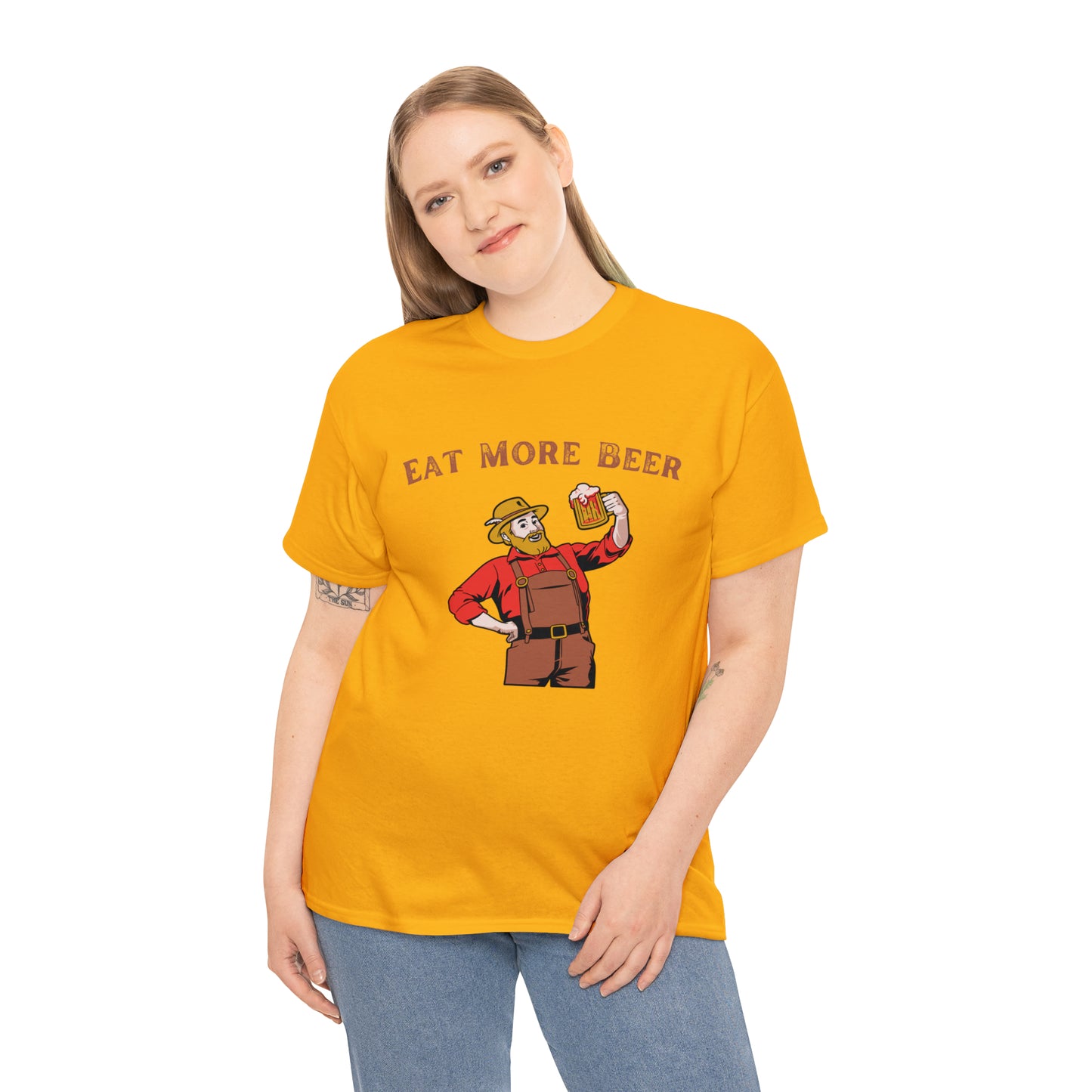 "Eat More Beer" T-Shirt - Weave Got Gifts - Unique Gifts You Won’t Find Anywhere Else!