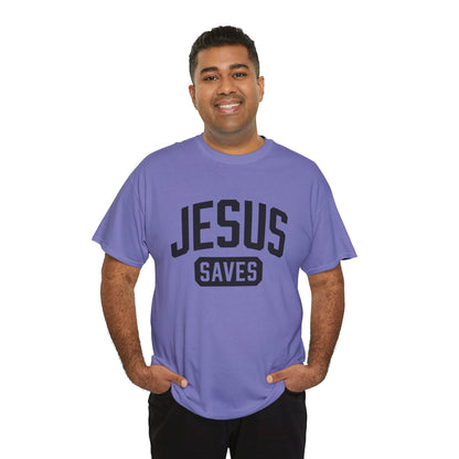 Jesus Saves Shirt – Faithful Christian Apparel in Bright Colors

