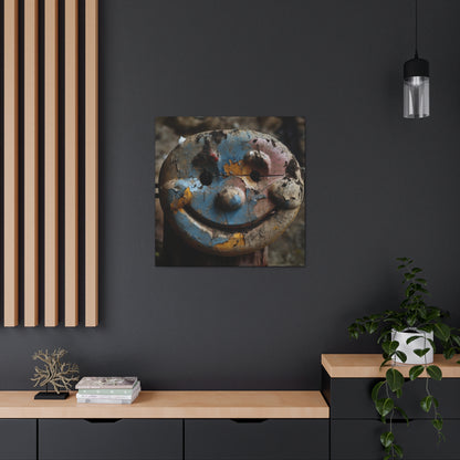 "Unique Antique Smiling Metal" Wall Art - Weave Got Gifts - Unique Gifts You Won’t Find Anywhere Else!