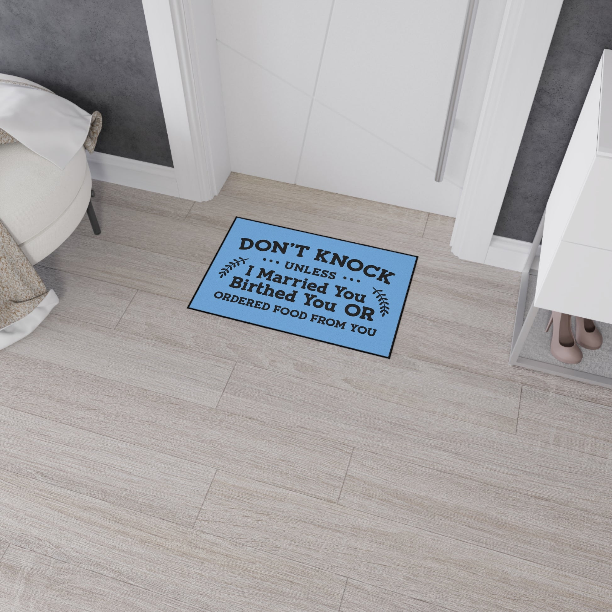 "Don't Knock" Door Mat - Weave Got Gifts - Unique Gifts You Won’t Find Anywhere Else!