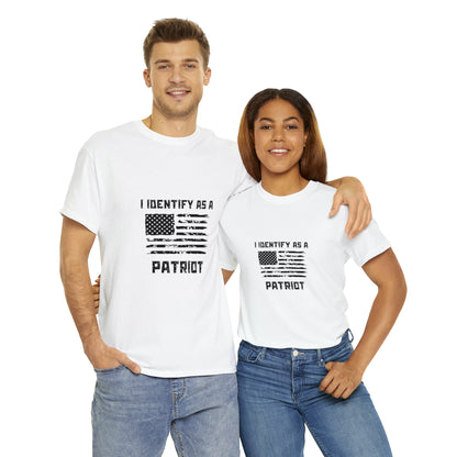 'I Identify As A Patriot" T-Shirt - Weave Got Gifts - Unique Gifts You Won’t Find Anywhere Else!