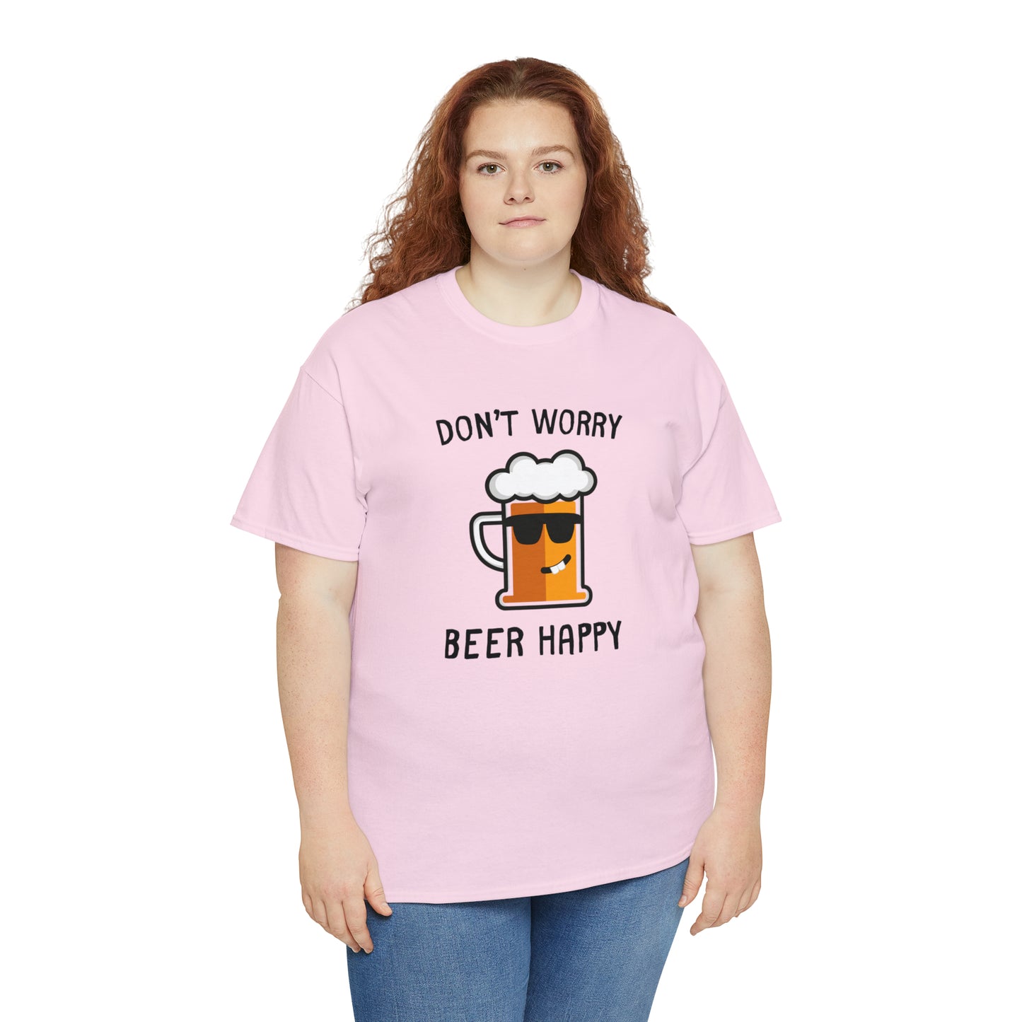 "Don't Worry, Beer Happy" T-Shirt - Weave Got Gifts - Unique Gifts You Won’t Find Anywhere Else!