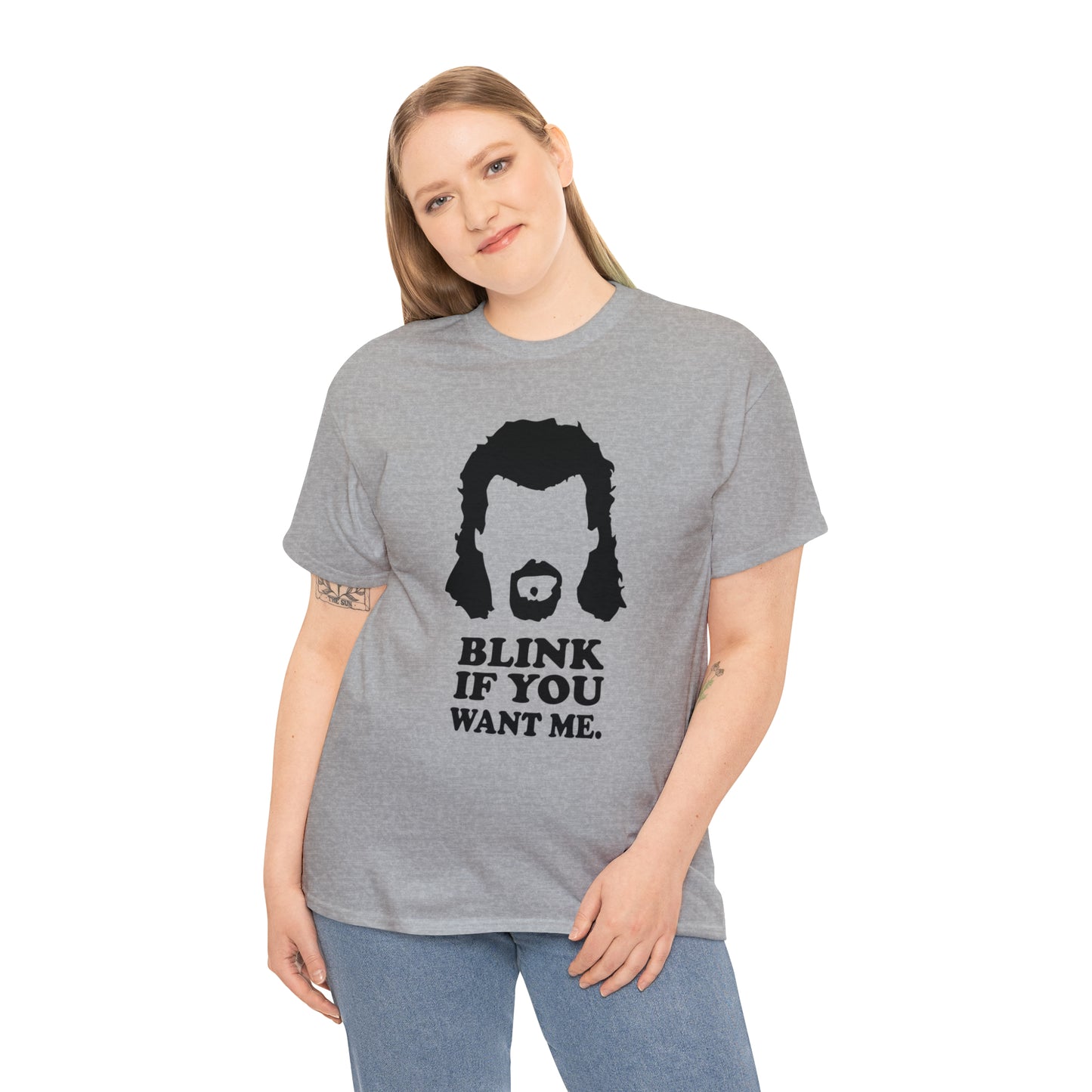 "Blink If You Want Me" T-Shirt - Weave Got Gifts - Unique Gifts You Won’t Find Anywhere Else!