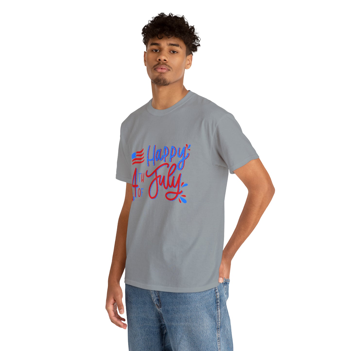 "Happy 4th Of July" T-Shirt - Weave Got Gifts - Unique Gifts You Won’t Find Anywhere Else!