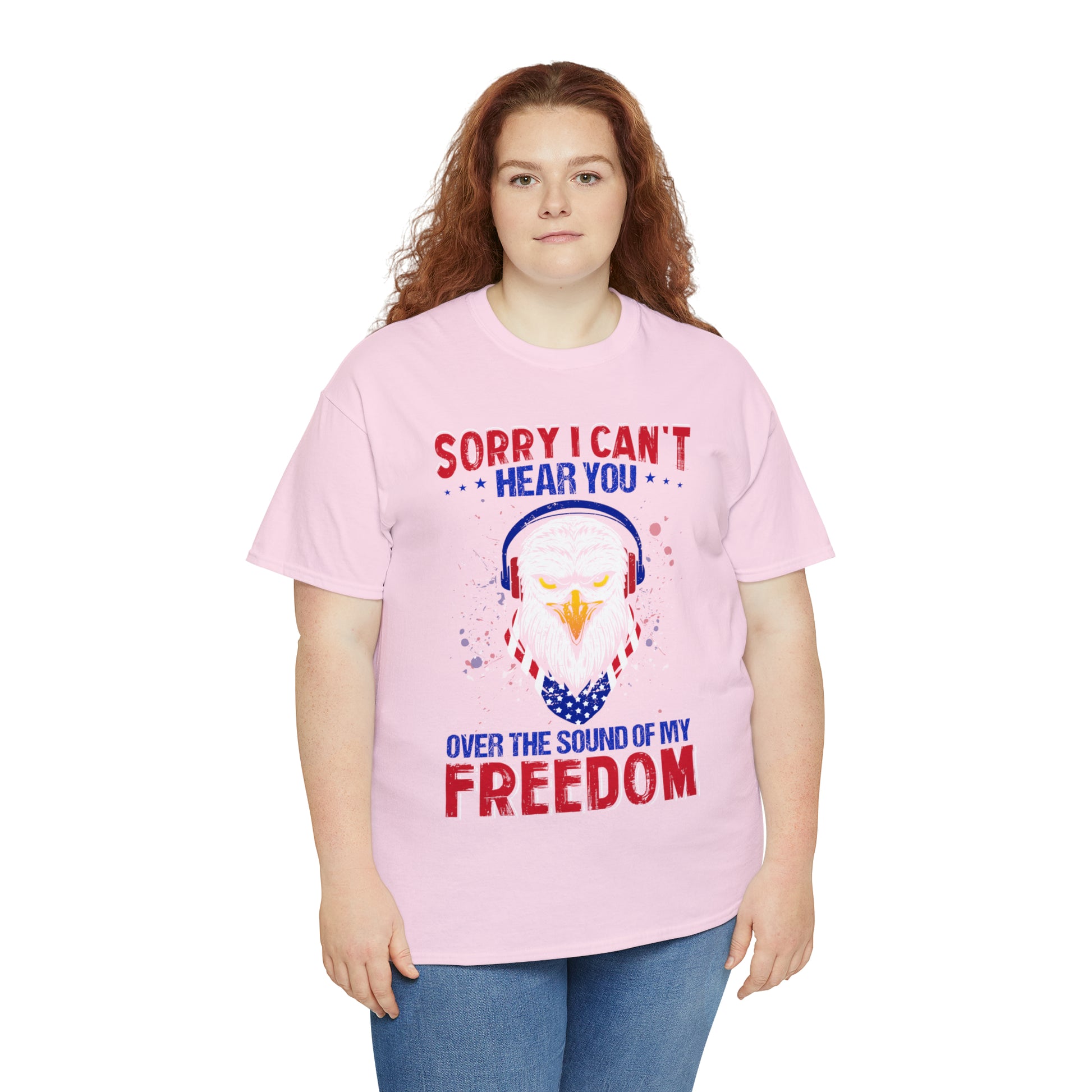 "Can't Hear You Over The Sound Of My Freedom" T-Shirt - Weave Got Gifts - Unique Gifts You Won’t Find Anywhere Else!