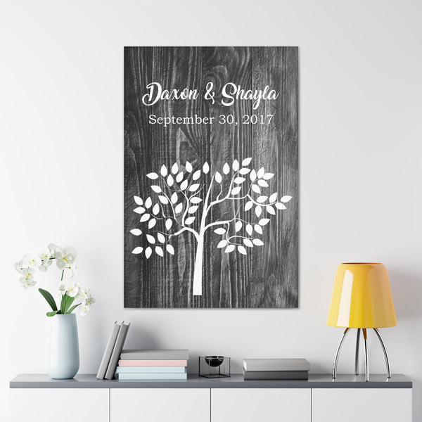 Custom "Forever Tree" Canvas Print - Weave Got Gifts - Unique Gifts You Won’t Find Anywhere Else!