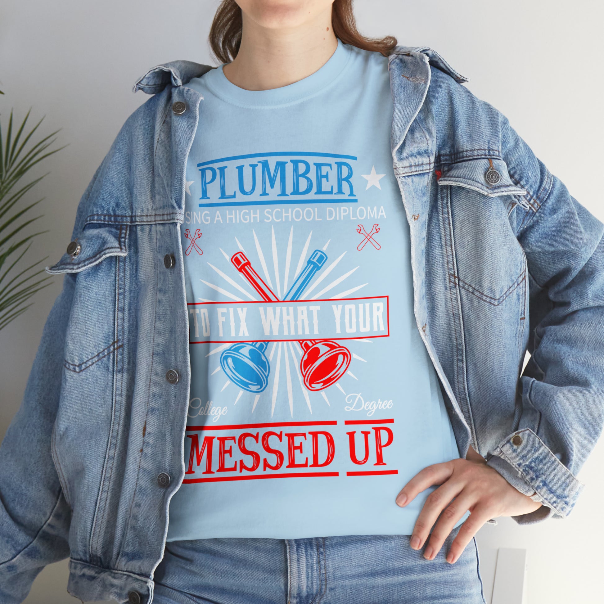 "Plumber" T-Shirt - Weave Got Gifts - Unique Gifts You Won’t Find Anywhere Else!