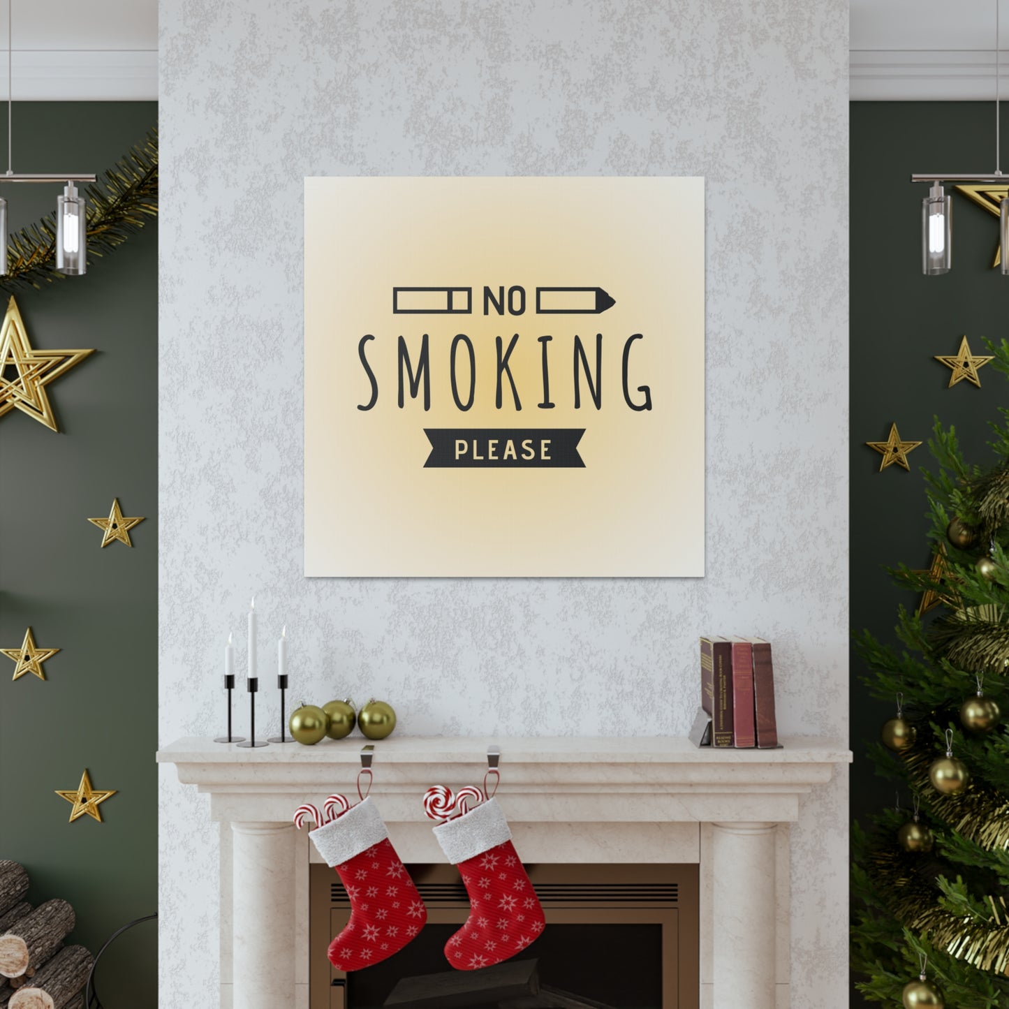 "No Smoking Please" Wall Art - Weave Got Gifts - Unique Gifts You Won’t Find Anywhere Else!