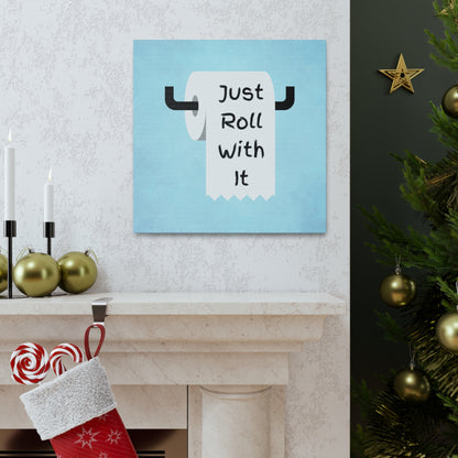 "Just Roll With It" Wall Art - Weave Got Gifts - Unique Gifts You Won’t Find Anywhere Else!