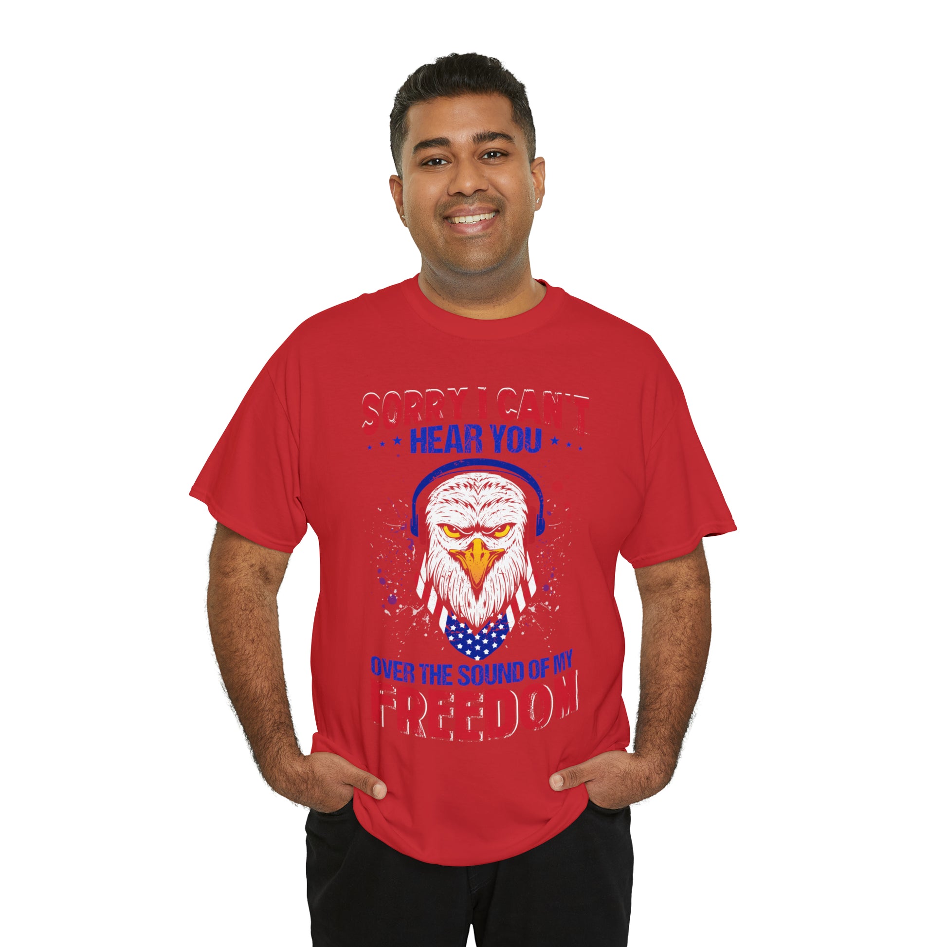 "Can't Hear You Over The Sound Of My Freedom" T-Shirt - Weave Got Gifts - Unique Gifts You Won’t Find Anywhere Else!