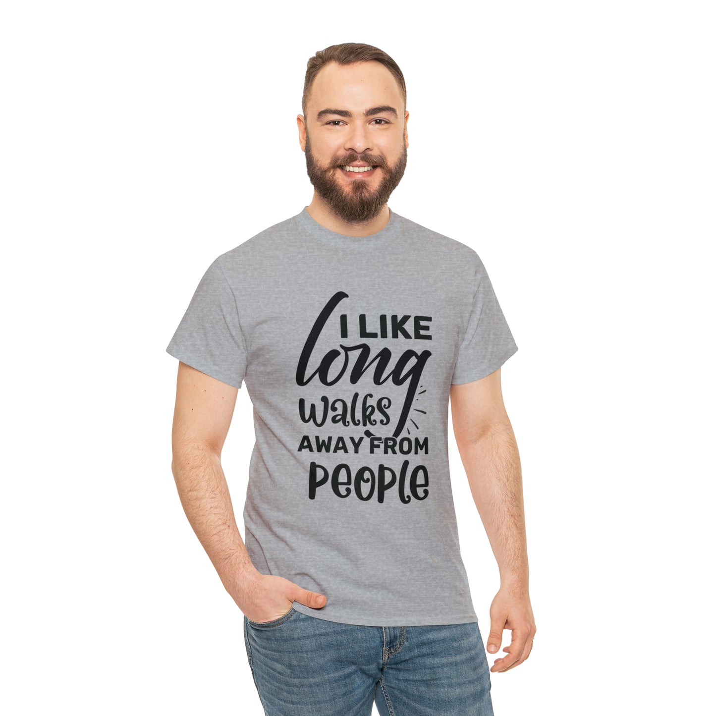 "I Like Long Walks Away From People" T-Shirt - Weave Got Gifts - Unique Gifts You Won’t Find Anywhere Else!