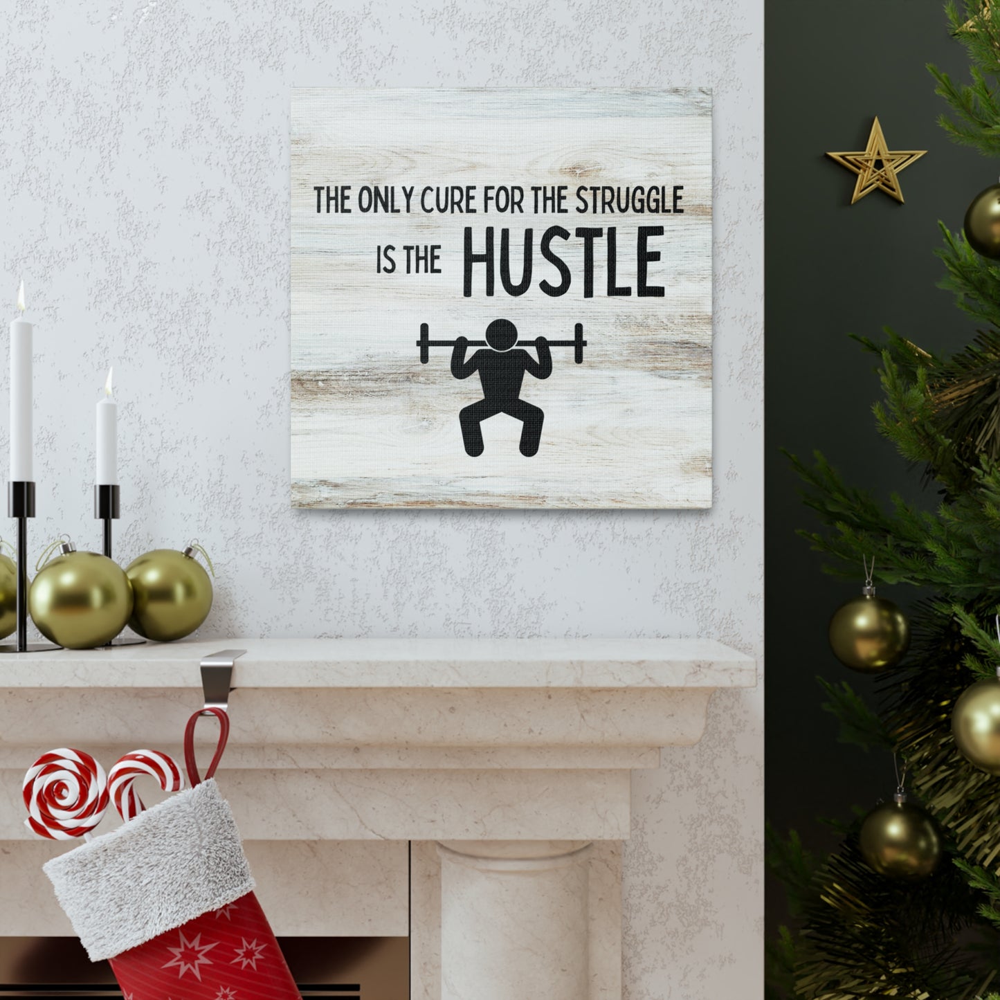 "Hustle" Wall Art - Weave Got Gifts - Unique Gifts You Won’t Find Anywhere Else!