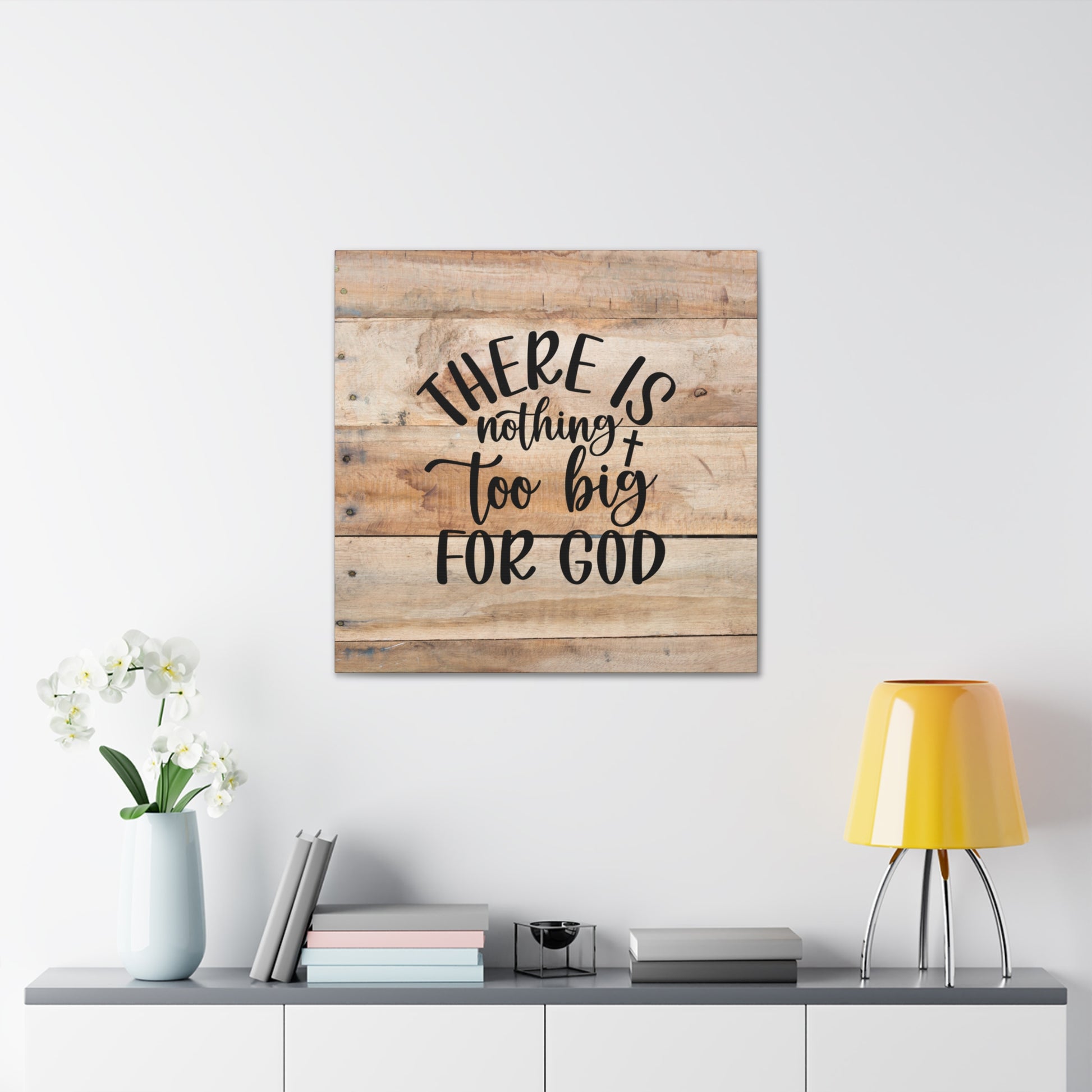 "There Is Nothing Too Big For God" Wall Art - Weave Got Gifts - Unique Gifts You Won’t Find Anywhere Else!