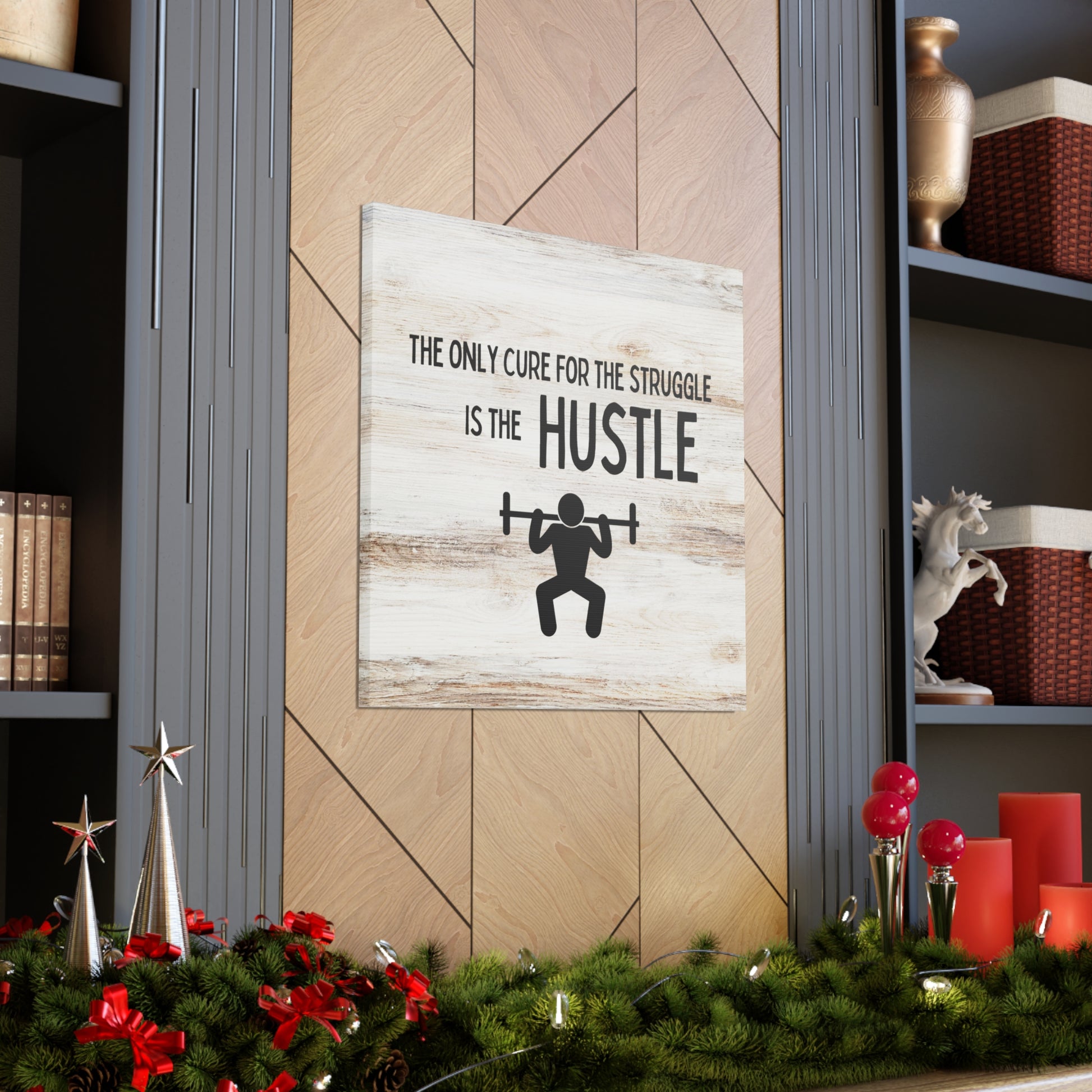 "Hustle" Wall Art - Weave Got Gifts - Unique Gifts You Won’t Find Anywhere Else!