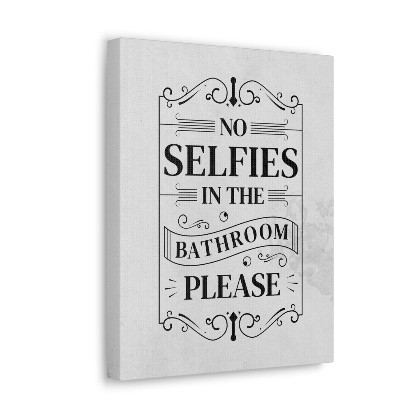 "No Bathroom Selfies" Wall Art - Weave Got Gifts - Unique Gifts You Won’t Find Anywhere Else!